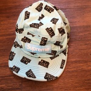 SUPREME SHIT hat—flat brim—adjustable